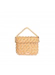 Visuel 1 : Lenine | Sac Diamond Box beige | Boutique Parenthese