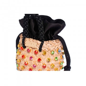 Visuel 3 : Lenine | Sac seau Nina Tiny noir | Boutique Parenthese