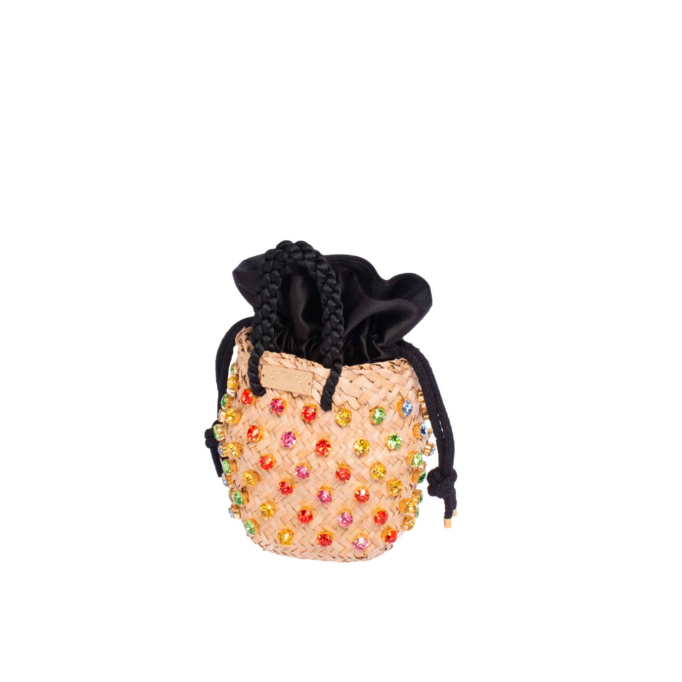 Visuel 2 : Lenine | Sac seau Nina Tiny noir | Boutique Parenthese