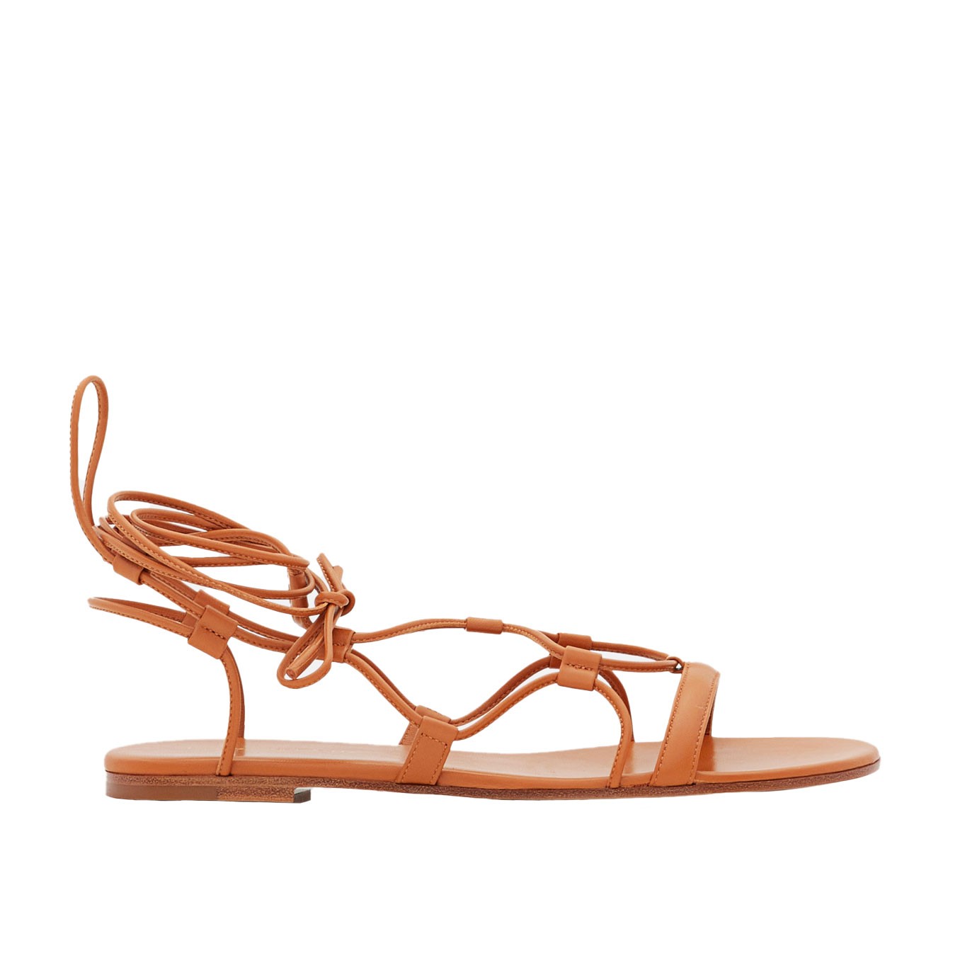 Visuel 1 : Gianvito Rossi | Sandales Giza Camel | Boutique Parenthese