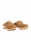 Visuel 2 : Sartore | Sabot Camel Daim | Boutique Parenthese