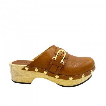 Visuel 1 : Sartore | Sabot en cuir Birque | Boutique Parenthese