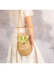 Visuel 3 : Lenine | Sac seau Nina vert et multicolor | Boutique Parenthese