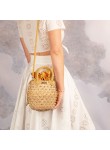 Visuel 4 : Lenine | Sac seau Nina beige | Boutique Parenthese