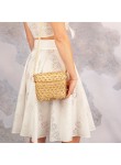 Visuel 2 : Lenine | Sac Diamond Box beige | Boutique Parenthese