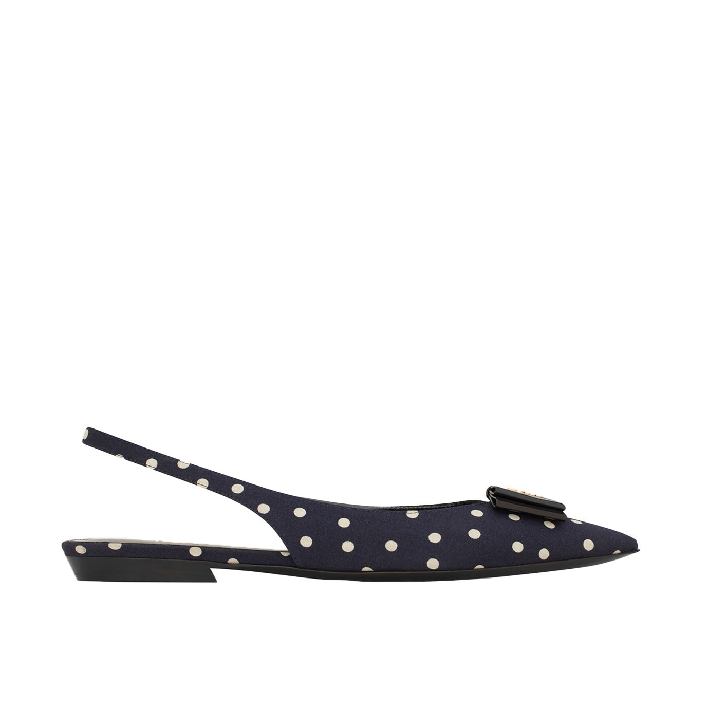 Visuel 1 : Saint Laurent| Ballerine à pois Anais | Boutique Parenthese