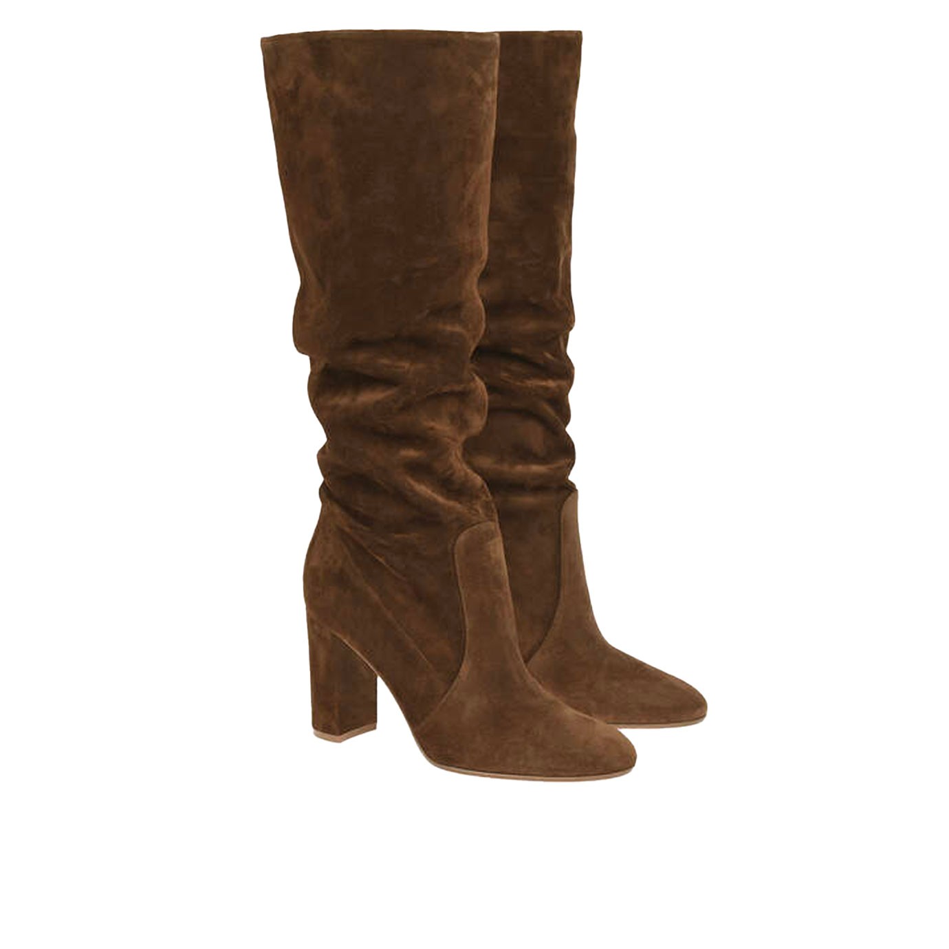 Visuel 2 : Collection Gianvito Rossi Bordeaux | Botte Glen Marron | Boutique de sac de Luxe Parenthese Bordeaux