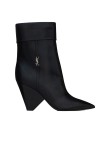 Visuel 1 : Collection Saint Laurent | Bottine Niki Noir | Boutique de sac de Luxe Parenthese Bordeaux