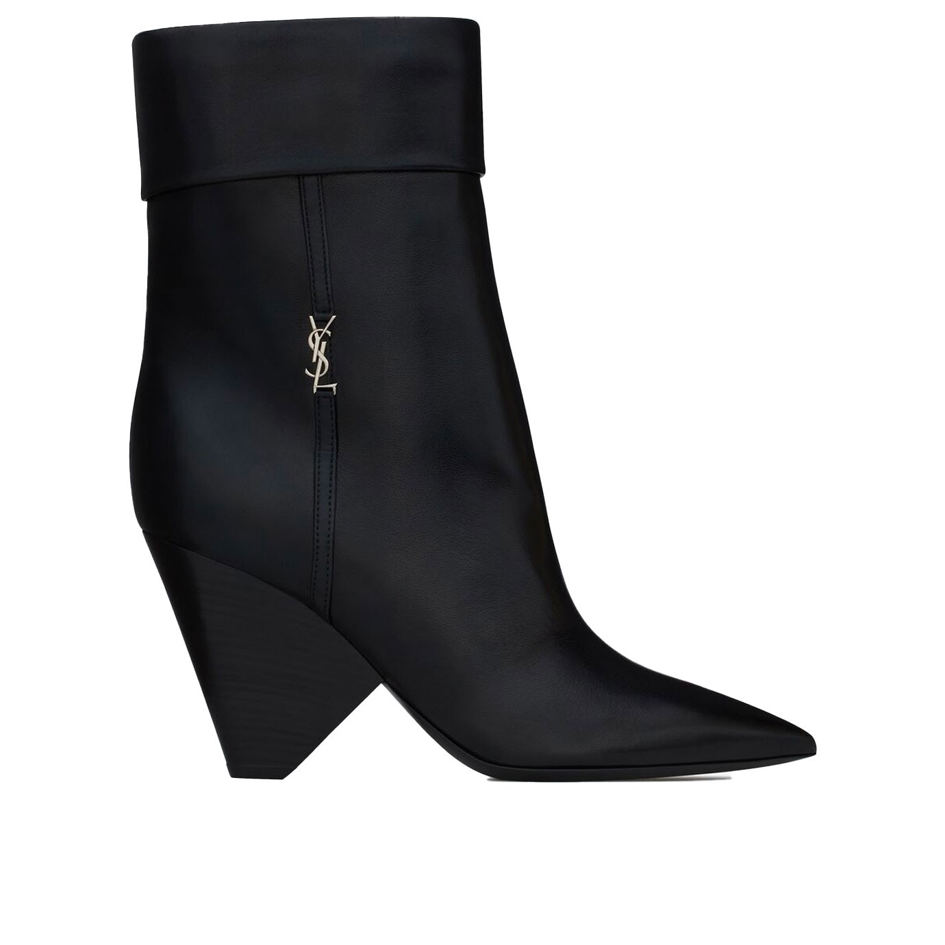 Visuel 1 : Collection Saint Laurent | Bottine Niki Noir | Boutique de sac de Luxe Parenthese Bordeaux
