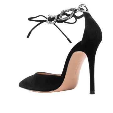 Visuel 3 : Collection Gianvito Rossi Bordeaux | Escarpin Freya noir | Boutique de chaussures de Luxe Parenthese Bordeaux