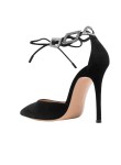 Visuel 3 : Collection Gianvito Rossi Bordeaux | Escarpin Freya noir | Boutique de chaussures de Luxe Parenthese Bordeaux