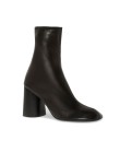 Visuel 2 : Collection Balenciaga Bordeaux | Bottine Glove en cuir noir | Boutique de chaussures de Luxe Parenthese Bordeaux