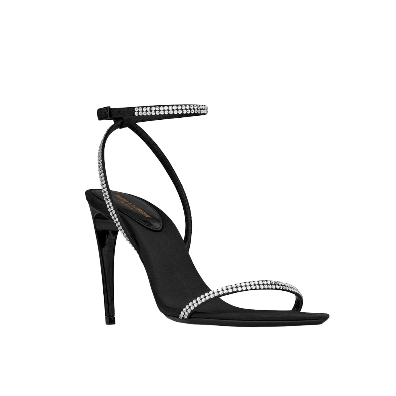 Visuel 2 : Collection Saint Laurent Bordeaux | Sandale Georgia strass| Boutique de chaussures de Luxe Parenthese Bordeaux