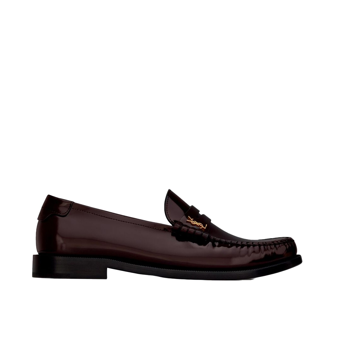 Visuel 1 : Collection Saint Laurent Bordeaux | Mocassin bordeaux | Boutique de sac de Luxe Parenthese Bordeaux
