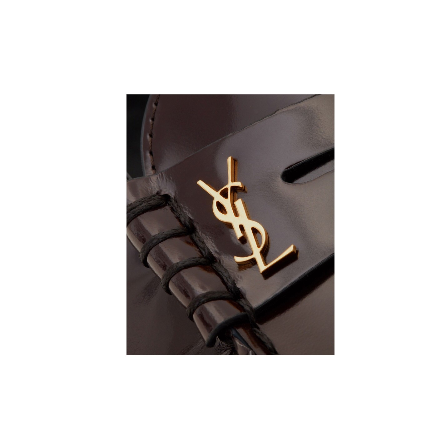 Visuel 4 : Collection Saint Laurent Bordeaux | Mocassin bordeaux | Boutique de sac de Luxe Parenthese Bordeaux