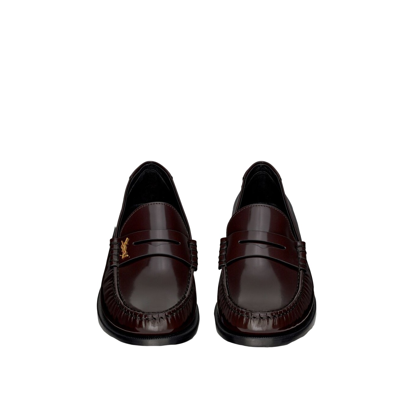 Visuel 3 : Collection Saint Laurent Bordeaux | Mocassin bordeaux | Boutique de sac de Luxe Parenthese Bordeaux