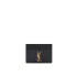 370778 CARD HOLDER - BLEU CROCO/