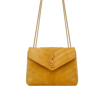 Visuel 1 : Collection Saint Laurent Bordeaux | Sac Loulou Small Yellow Chartreuse| Boutique de sac de Luxe Parenthese Bordeaux