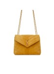 Visuel 1 : Collection Saint Laurent Bordeaux | Sac Loulou Small Yellow Chartreuse| Boutique de sac de Luxe Parenthese Bordeaux