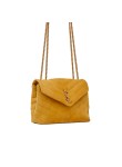 Visuel 2  : Collection Saint Laurent Bordeaux | Sac Loulou Small Yellow Chartreuse| Boutique de sac de Luxe Parenthese Bordeaux